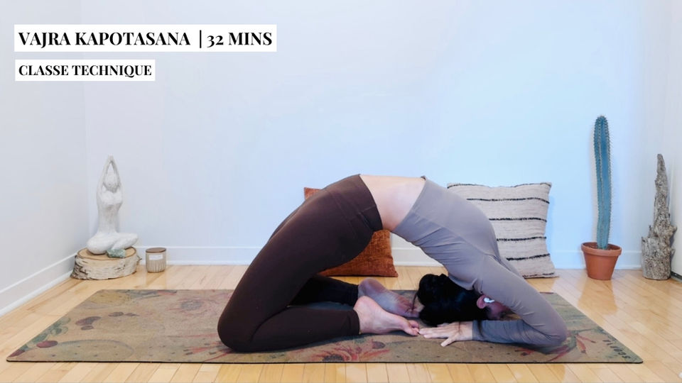 Vajra kapotasana | Classe technique